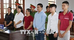 Án phạt 6 bị cáo gây rối trật tự công cộng tại Ninh Thuận 